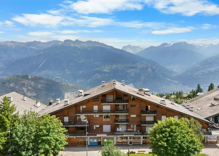 Mars 505 Place Du Village A Avec Vue Sur Les Alpes * Anzère